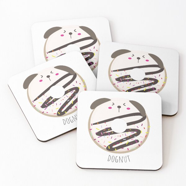 Item preview, Cute Dognut (Sprinkle & Drizzle) designed and sold by sanashibata.