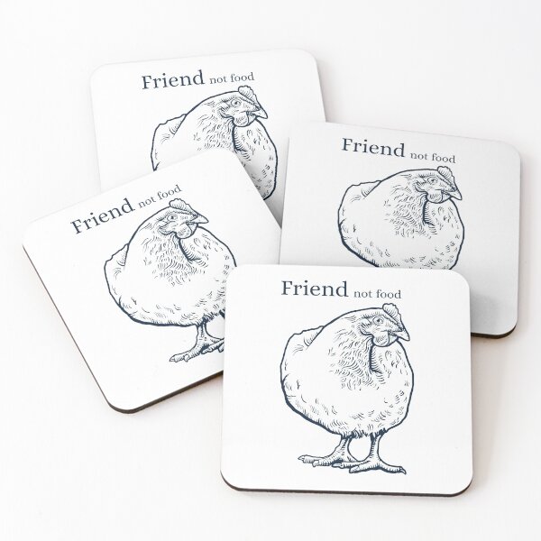 Item preview, Friend Not Food Chicken Hen designed and sold by MOP-tees.