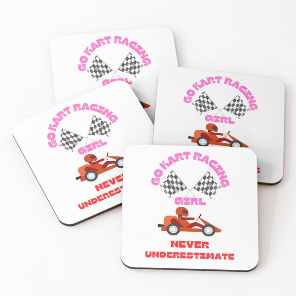 Item preview, go kart racing girl t shirt designed and sold by asep08.