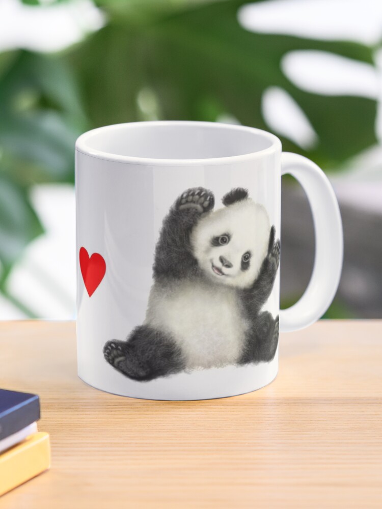 Lazy Panda Ceramic Cup  Ceramic cups, Panda, Cute coffee mugs