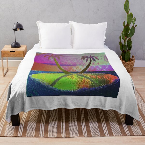 Item preview, Twin Palm Trees on Island designed and sold by M-PixelGarden.