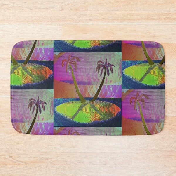 Item preview, Twin Palm Trees on Island designed and sold by M-PixelGarden.