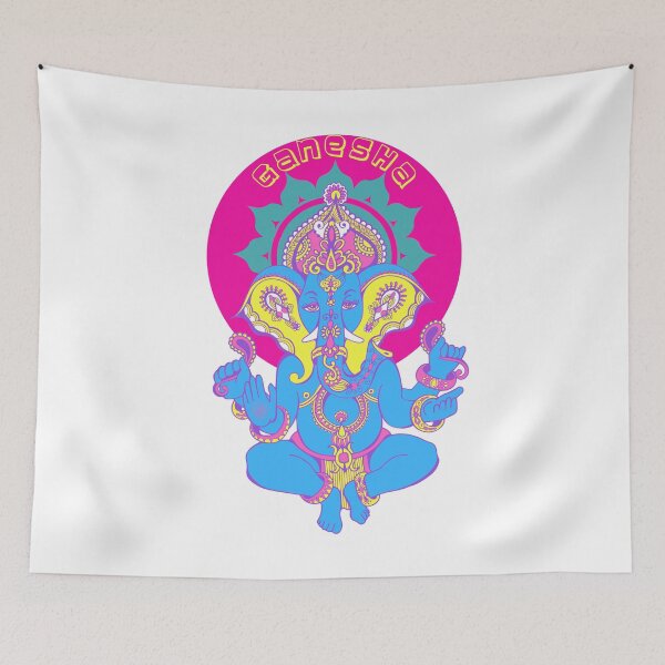 Item preview, GANESHA HINDU GOD SPIRITUAL YOGA MEDITATION designed and sold by BHAGAVATHI.