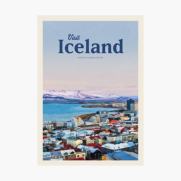 Aperçu de l'œuvre Visiter l'Islande créée et vendue par CallumGardiner.