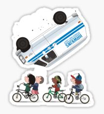 STRANGER PEANUTS Sticker