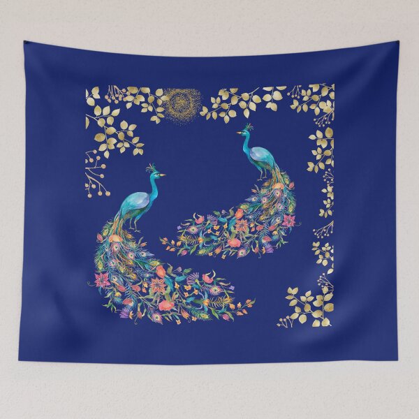 Item preview, COLORFUL  FLOWER PEACOCK designed and sold by Perceptible.