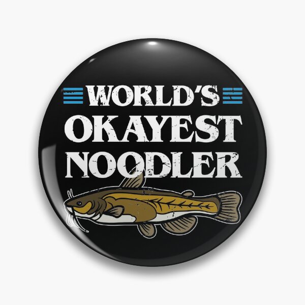 Item preview, Worlds Okayest Noodler | Catfish Hunter | Noodling | Catfishing | Noodler | Sunset designed and sold by justjonboy.