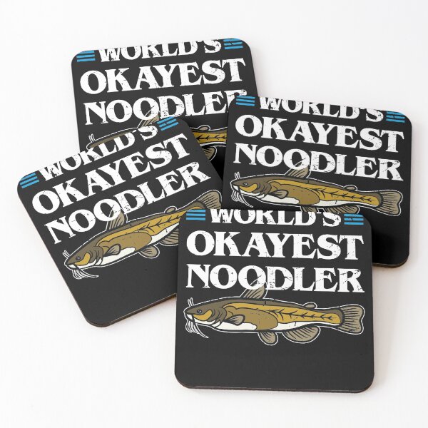 Item preview, Worlds Okayest Noodler | Catfish Hunter | Noodling | Catfishing | Noodler | Sunset designed and sold by justjonboy.