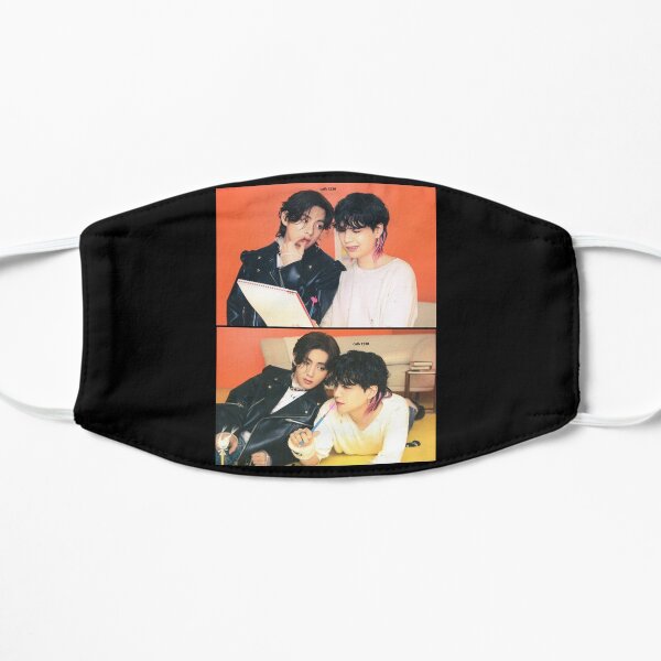 Taegi butter aesthetic Flat Mask