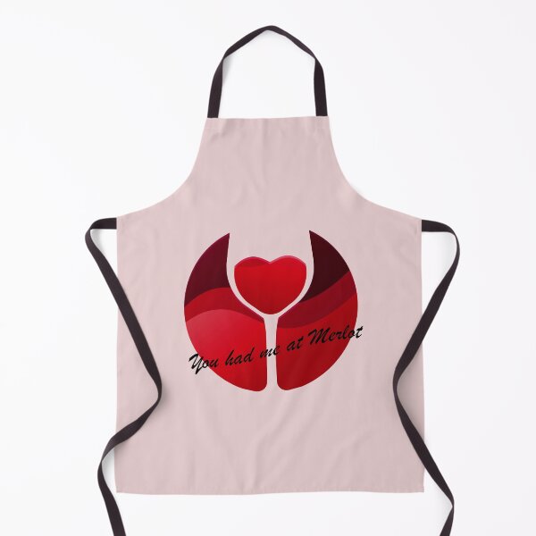 Item preview, You Had Me At Merlot, Heart Wine Glass designed and sold by DGFashion.