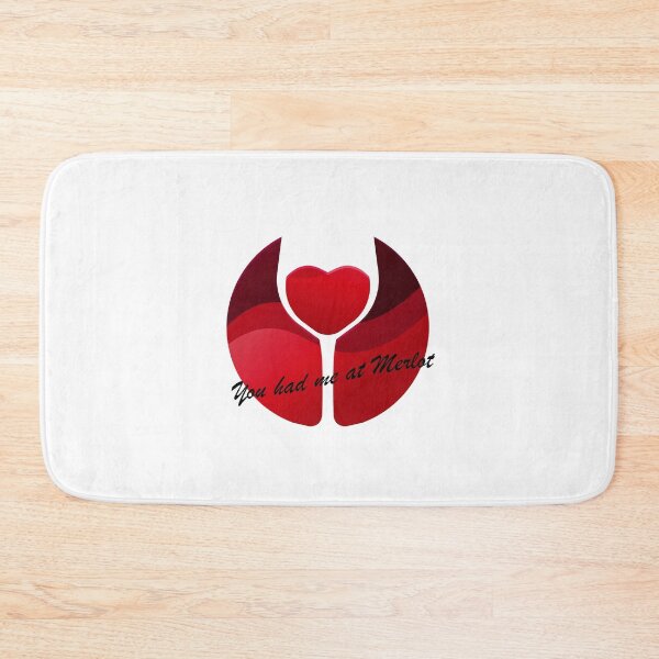 Item preview, You Had Me At Merlot, Heart Wine Glass designed and sold by DGFashion.