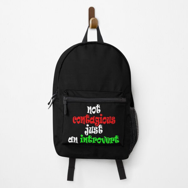 Item preview, Not Contagious, Just an Introvert Funny Quotes designed and sold by MondaysChild.