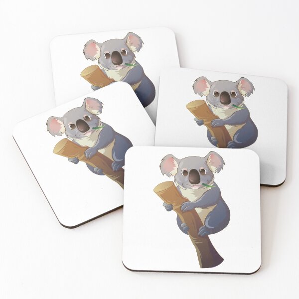 Item preview, Koala on the tree with it food designed and sold by rahman-7.