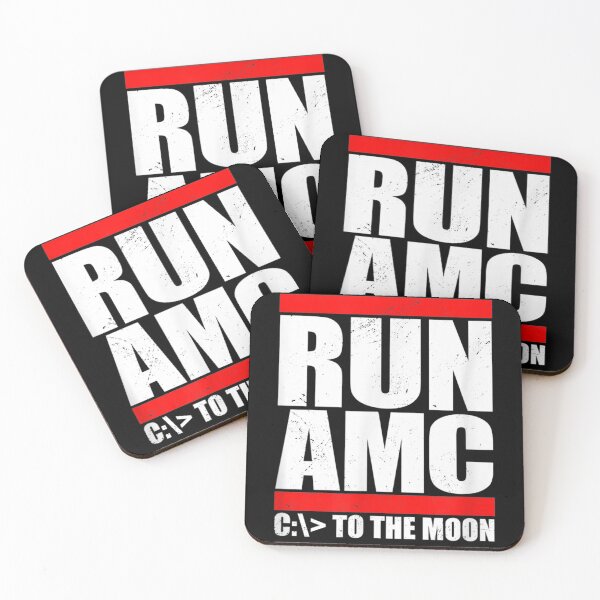 Item preview, Run AMC To The Moon designed and sold by CryptoDy.