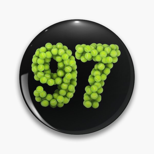 Artikelvorschau, Tennis Player Number 97 - Tennis Sports 97 Game Set Match 97 entworfen und verkauft von elhefe.