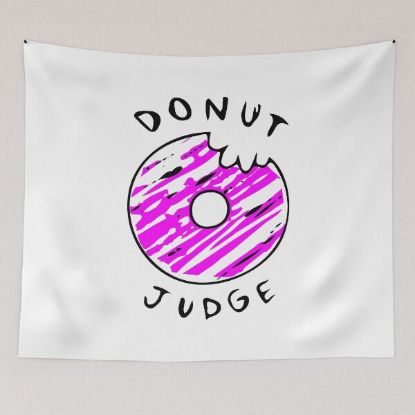 Item preview, Donut Judge (don't Judge) pun designed and sold by Nitish09.