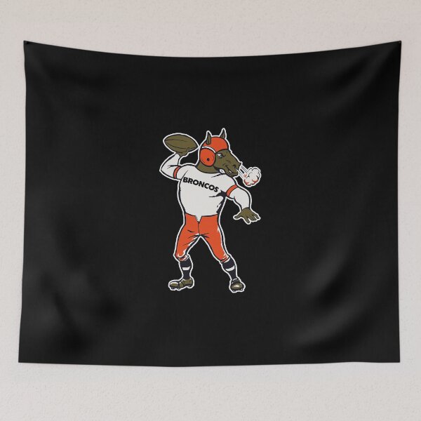 Item preview, Denver Broncos  Retro Mascot Fan Design  designed and sold by jaquelynco.