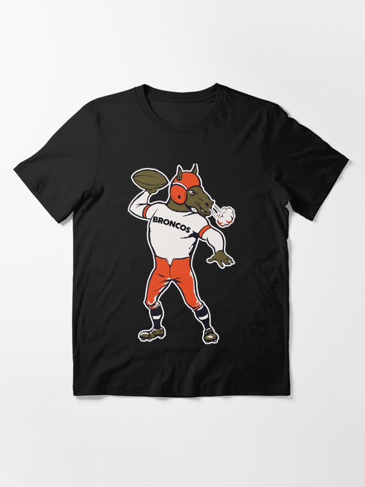 Denver Broncos Retro Mascot Fan Design  Essential T-Shirt for Sale by  jaquelynco