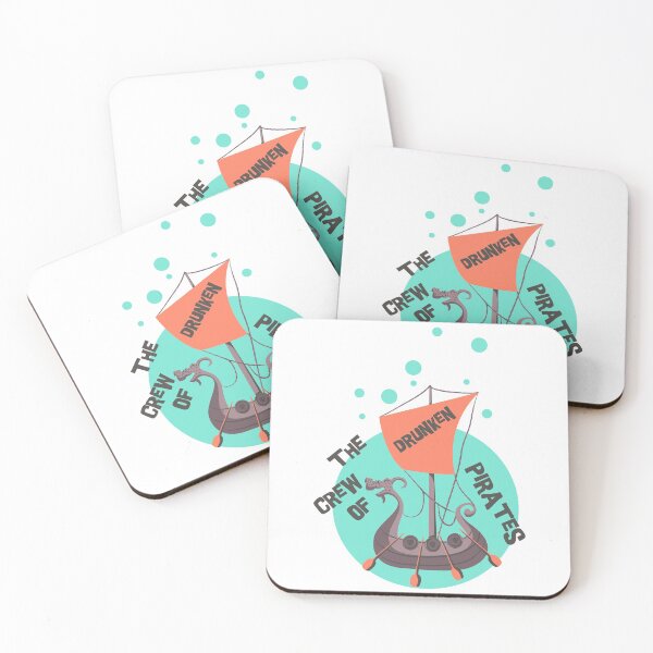 Item preview, The Crew of Drunken Pirates designed and sold by Studio  Six.