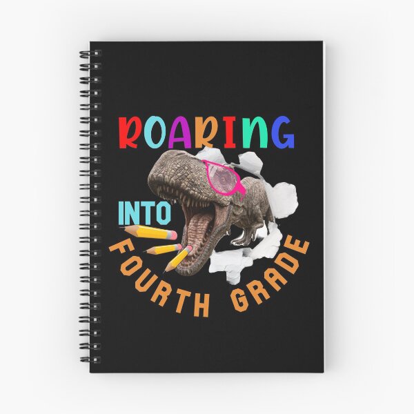 Item preview, Roaring into Fourth Grade-Dinosaur Pink Glasses-Backtoschool designed and sold by DiensDesign.
