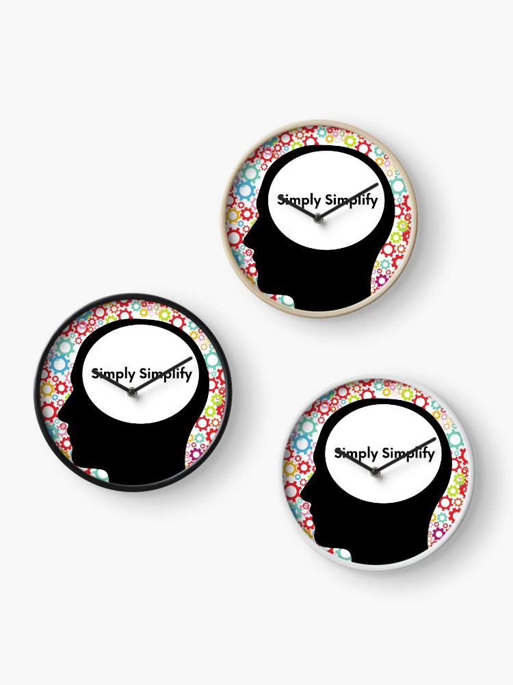 Thumbnail 3 of 4, Clock, Simplify designed and sold by ProHuman.