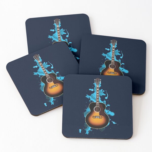 Item preview, Guitarra acústica estilo Jumbo Sunburst Color designed and sold by nightsworthy.