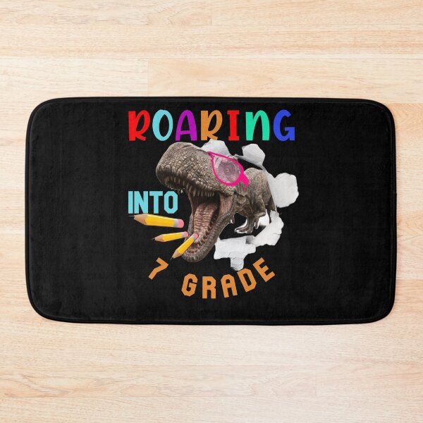 Item preview, Roaring into 7th Grade-Dinosaur-Backtoschool designed and sold by DiensDesign.