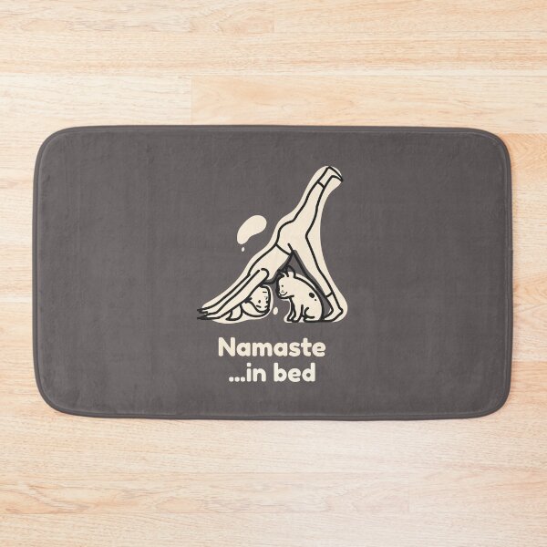 Item preview, Namaste in Bed with dog designed and sold by art-fox.