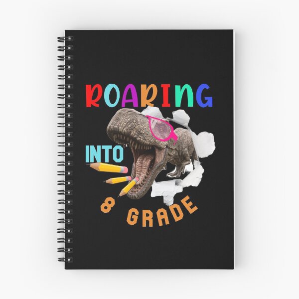 Item preview, Roaring into 8th Grade-Dinosaur Pink Glasses-Backtoschool designed and sold by DiensDesign.