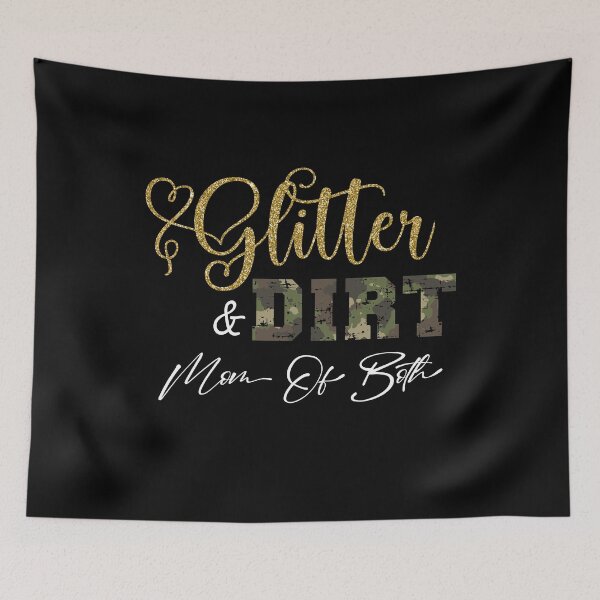 Item preview, for women mama of both Glitter and Dirt Mom of Both designed and sold by My-Best-Life.