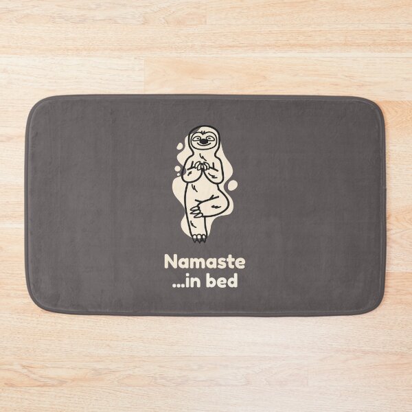 Item preview, Namaste in Bed with Sloth designed and sold by art-fox.