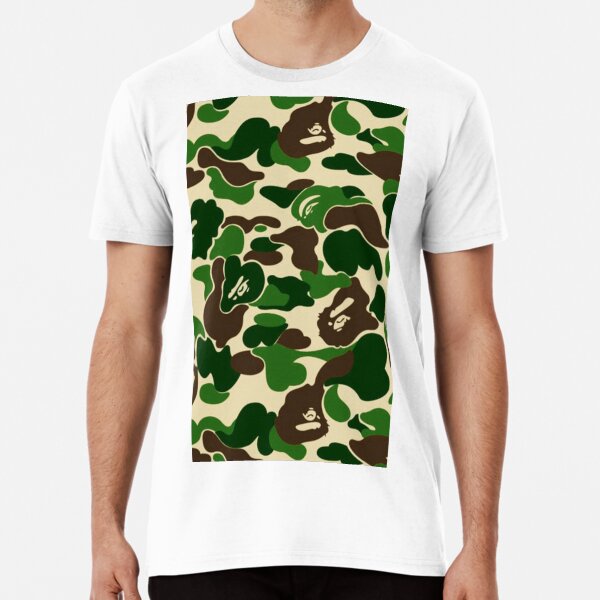Oh In Termini Di Polveroso Bape Camo T Shirt Di Spessore Partorire Pubblico