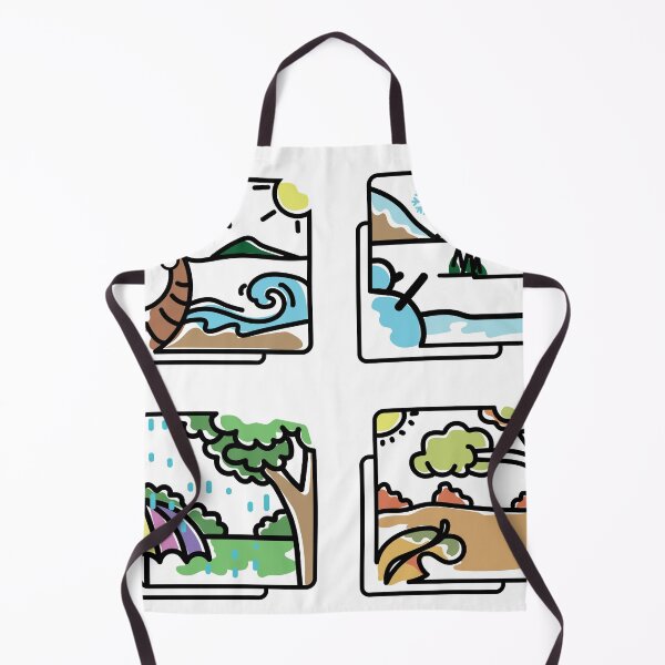 Item preview, The four seasons icons designed and sold by ninebannok.
