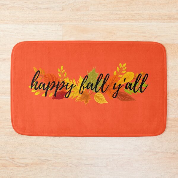 Item preview, Happy Fall Y'all 3 Fall Time Autumn Leaves designed and sold by EndlessDoodles.