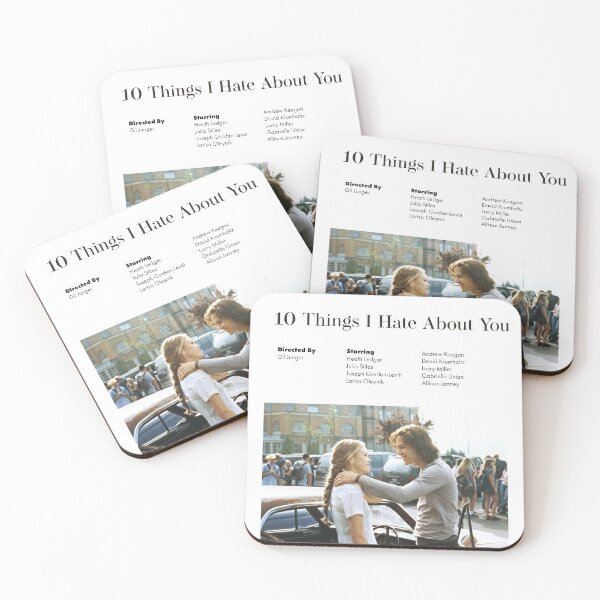 Item preview, 10 Things I Hate About You Alternative Minimalist Movie Poster 90's designed and sold by Ruby Star.
