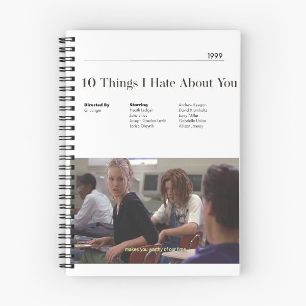 Item preview,  10 Things I Hate About You Alternative Minimalist Movie Poster 90's designed and sold by Ruby Star.