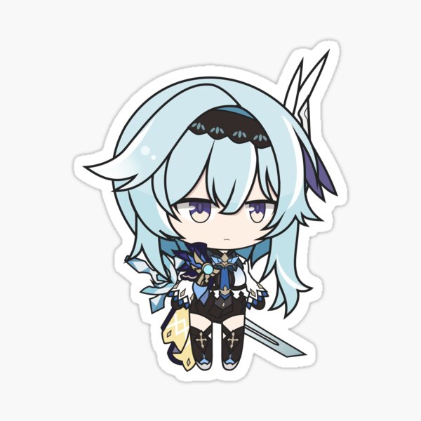 Eula - Genshin Impact Sticker by KyraWaifu