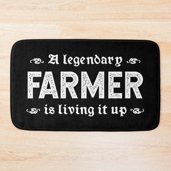 Item preview, A Legendary Farmer Is Living It Up designed and sold by TimespunThreads.