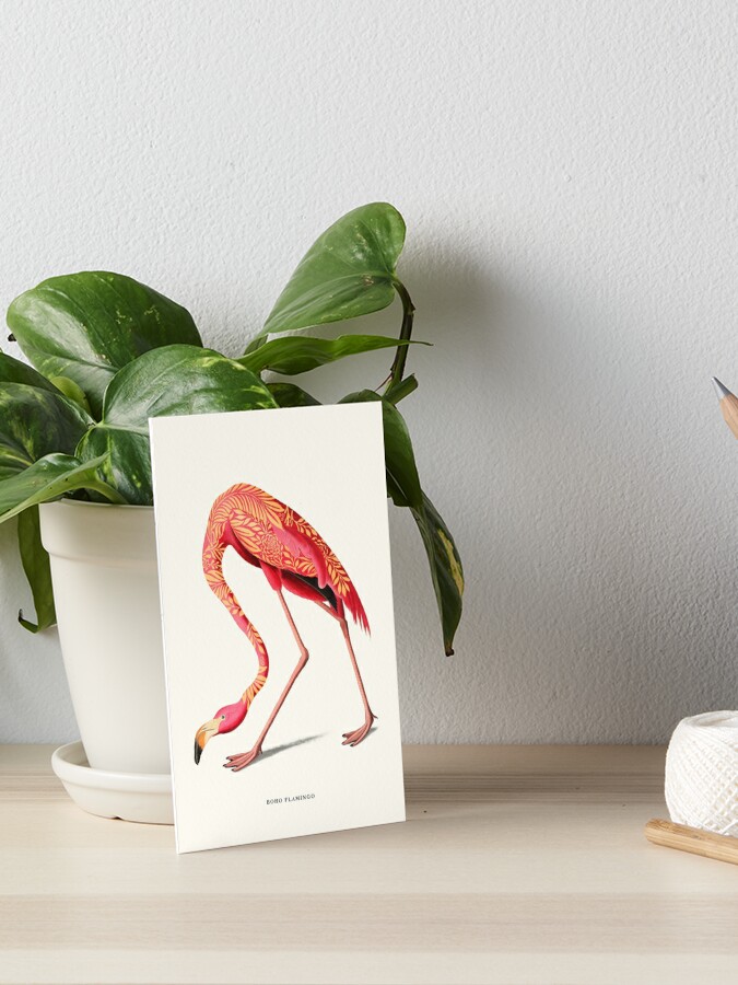 Flamingo and Friends print by Jonas Loose