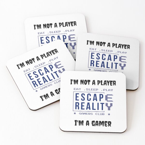 Item preview, I'M NOT A PLAYER I'M A GAMER designed and sold by MIKE'S PRINT ON DEMAND.
