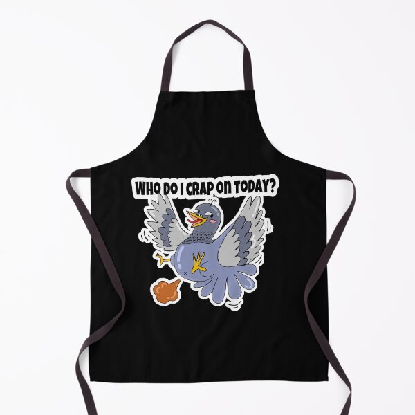 Item preview, Who do I crap on today? Pooping Pigeon designed and sold by Ms-Wgaf.