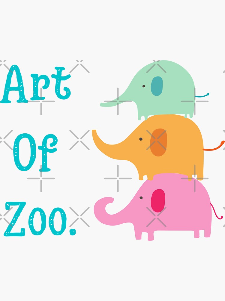 art-of-zoo-sticker-for-sale-by-amatad29-redbubble