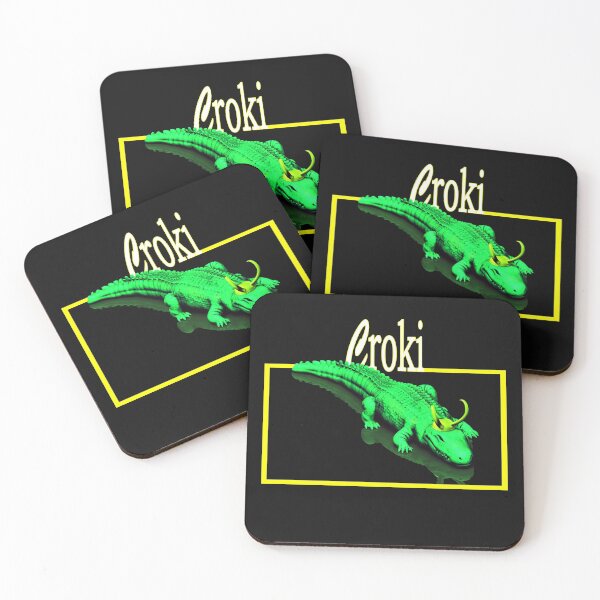 Item preview, Croki Lokigator  designed and sold by Sticker-Tee.