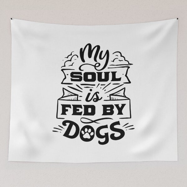 Item preview, My Soul is Fed by Dogs designed and sold by eajob.
