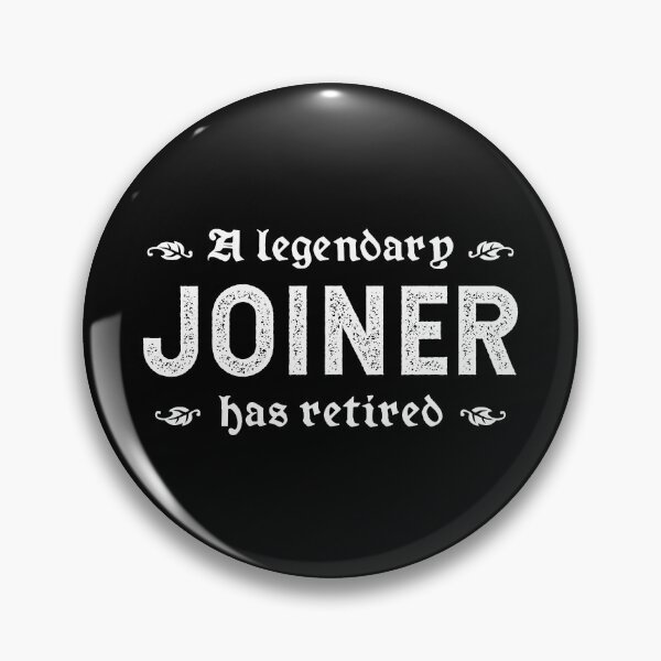 Item preview, A Legendary Joiner Has Retired designed and sold by TimespunThreads.