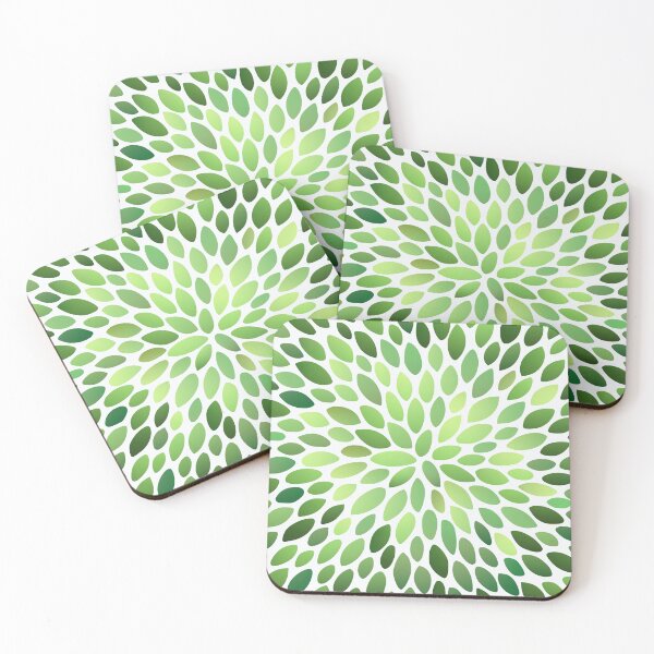 Item preview, Floral Bloom Shades of Green designed and sold by meggydesigns.