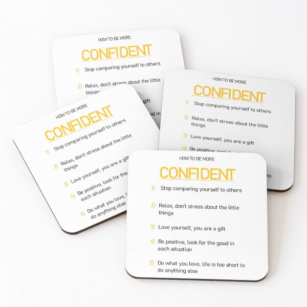 Item preview, How To Be More Confident designed and sold by PSheekey.