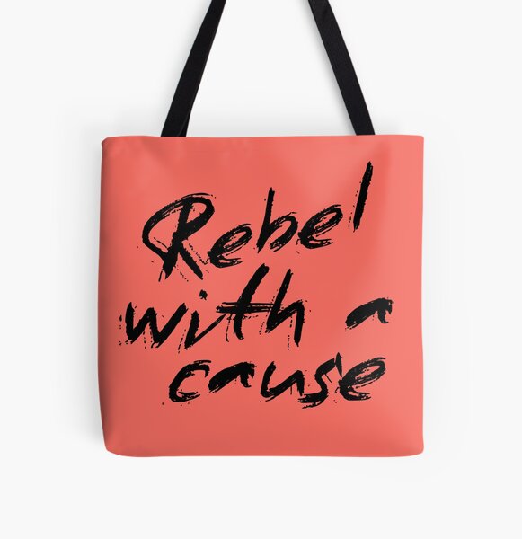REBEL WITH A CAUSE (KIDS) All Over Print Tote Bag