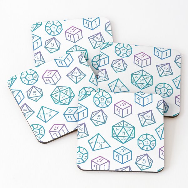 Item preview, Colorful dice designed and sold by The crow's nest.