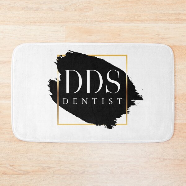 Item preview, DDS Dentist Vers. 1 Unique, Minimalist Acronym, Abstract Black and White Modern Preppy designed and sold by PeriodicLabel.